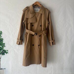 Burberry  Long Gabardine Chestwood Trench Coat